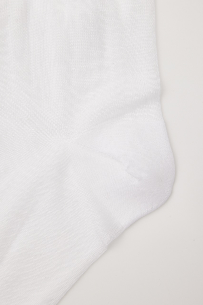 【MAISON MAVERICK PRESENTS】カレッジチュールソックス WHT FREE