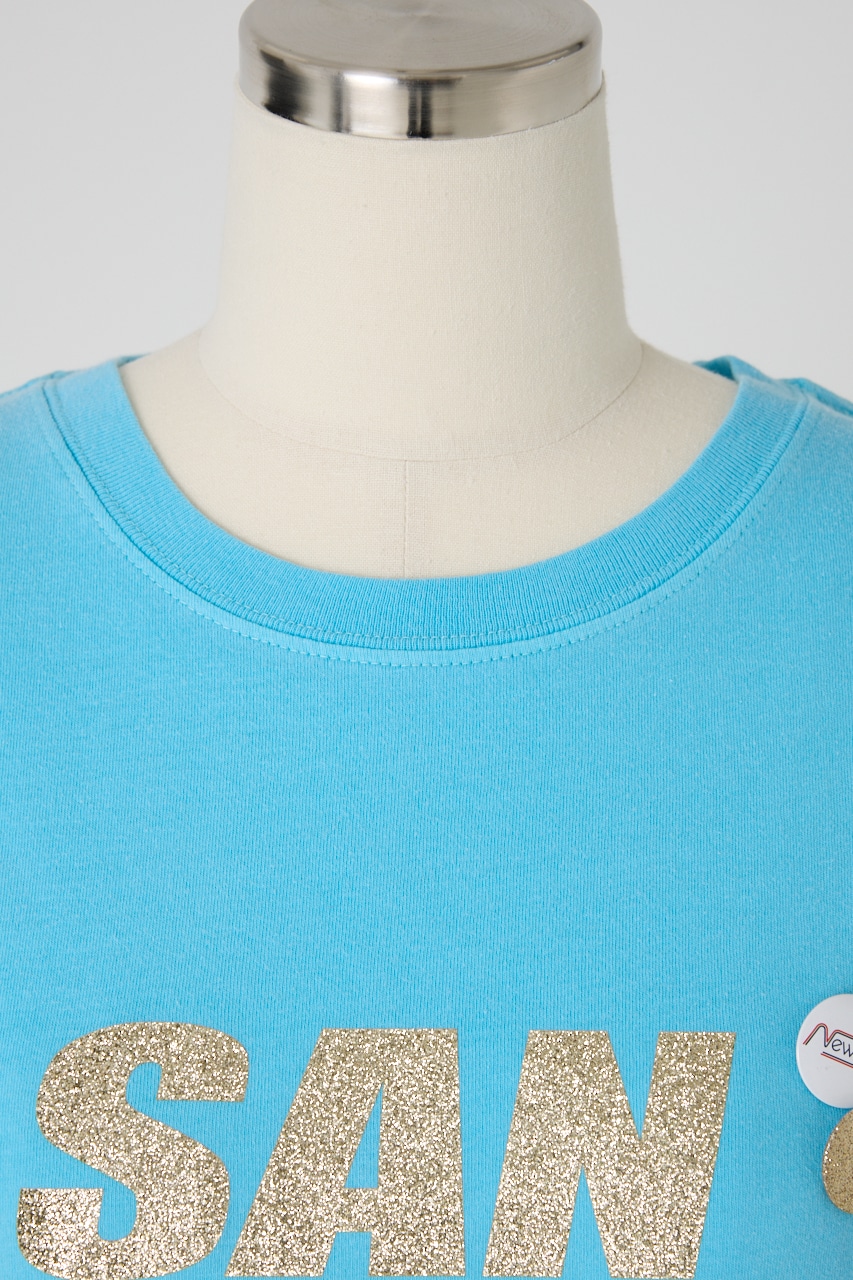 【NEWTONE】CITY SS25 Ｔシャツ BLU FREE