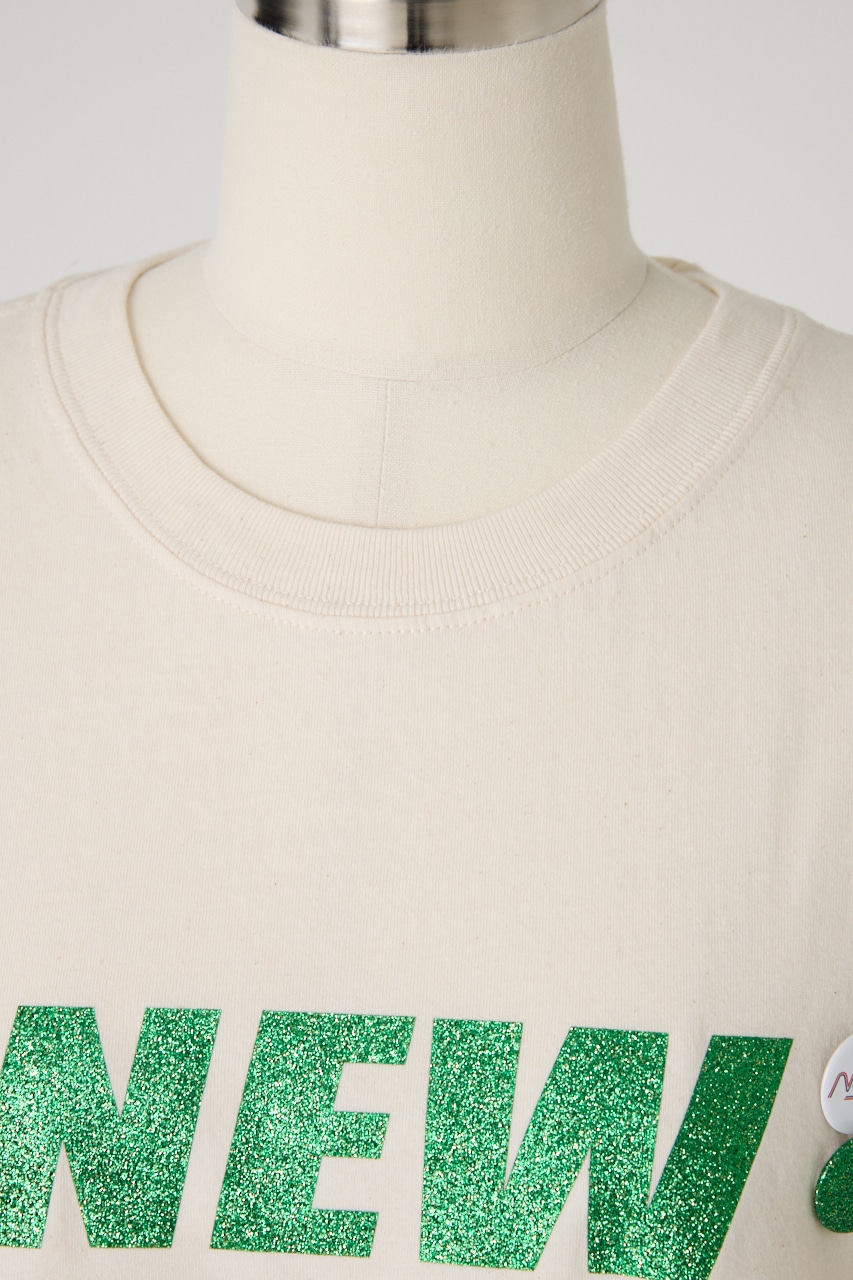 【NEWTONE】CITY SS25 Ｔシャツ O/WHT FREE