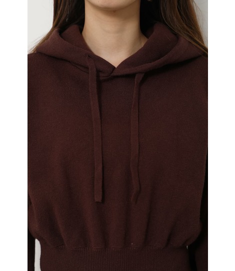 rienda | ウエストリブパーカーOP-R (ワンピース(ミニ・ミディアム  