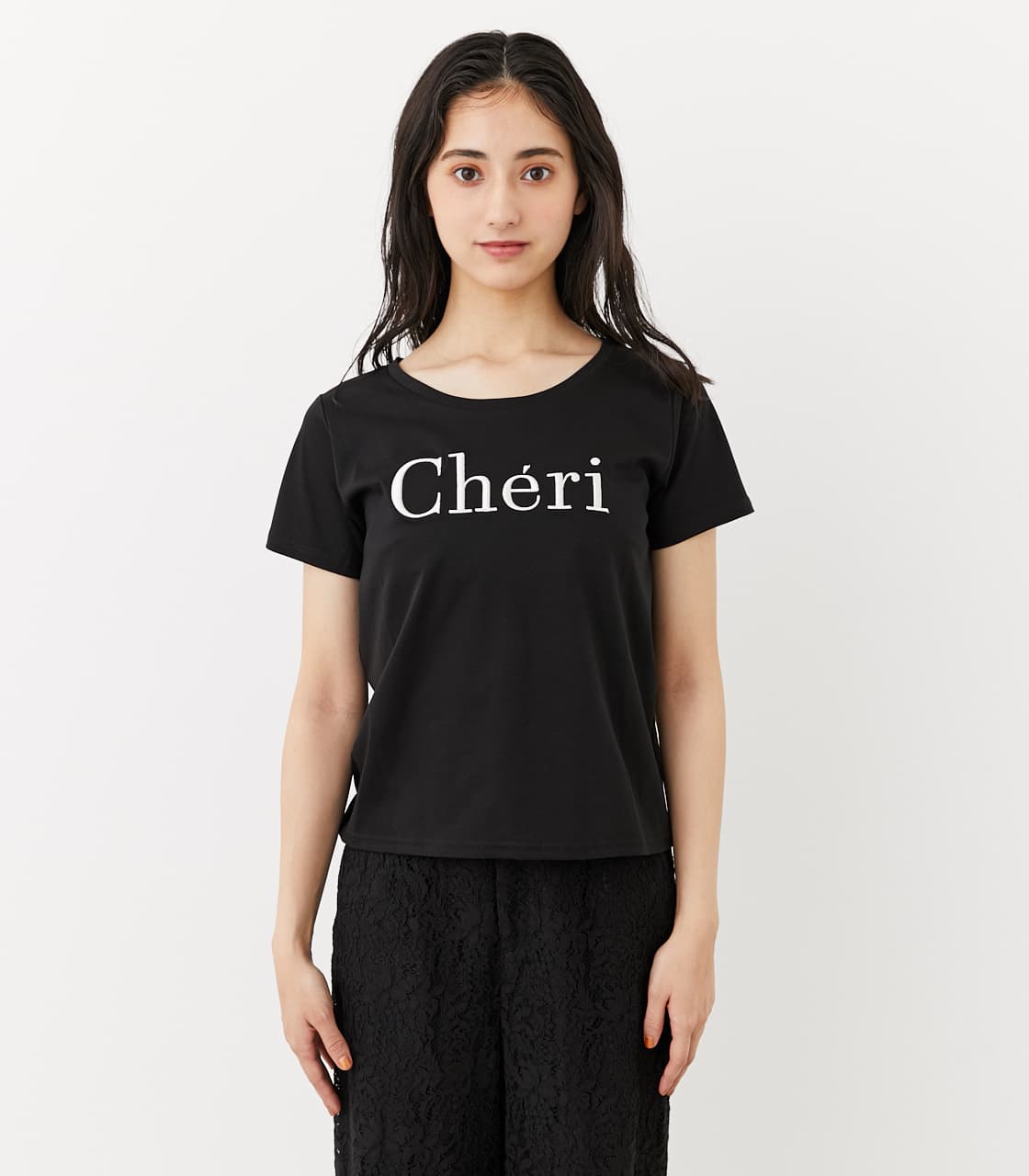Cheri様 rienda | Cheri刺繍T-SH (シャツ・ブラウス ) |SHEL'TTER WEBSTORE