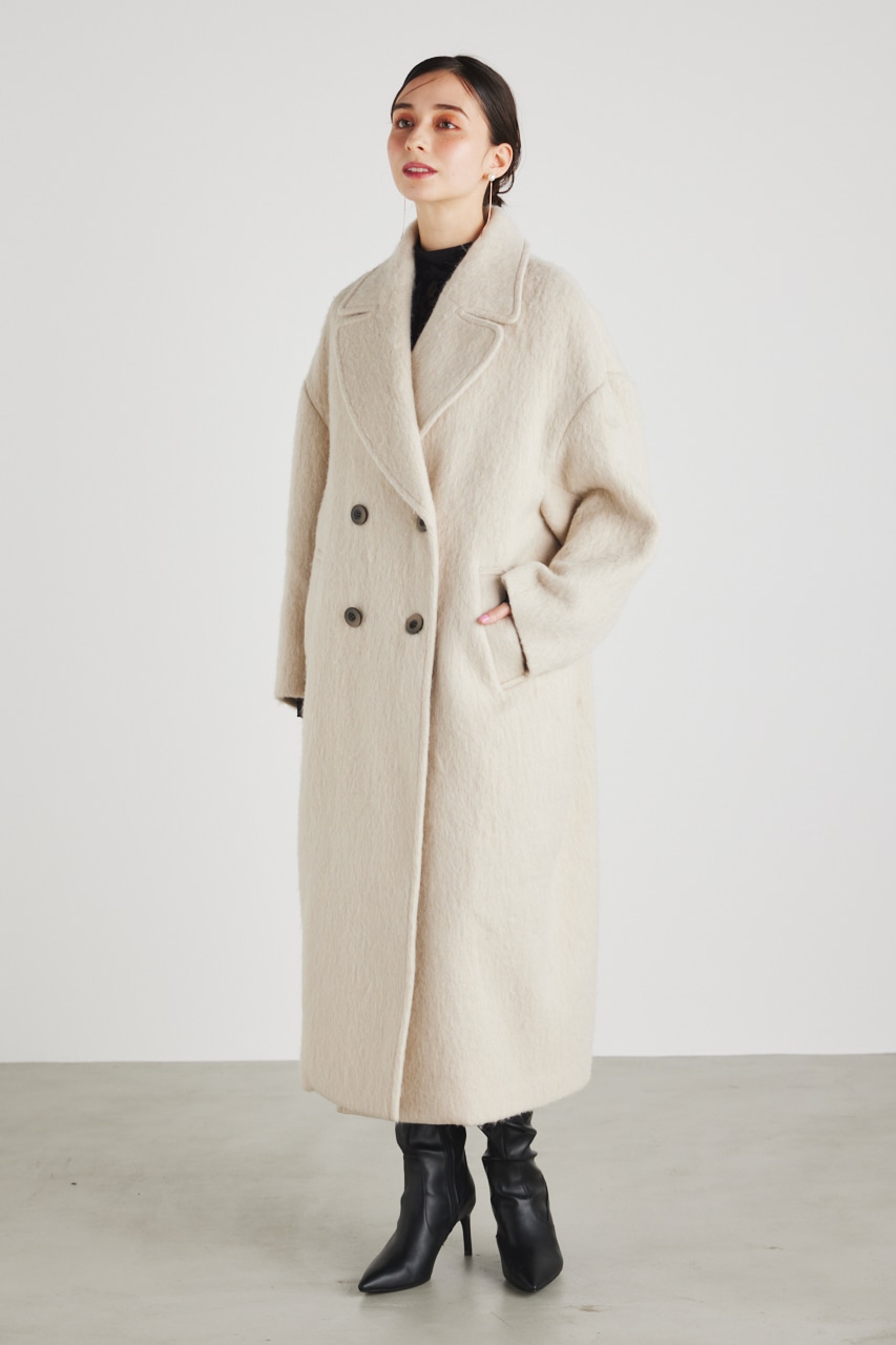 rienda | ビッグカラールーズシャギーCT (コート ) |SHEL'TTER WEBSTORE