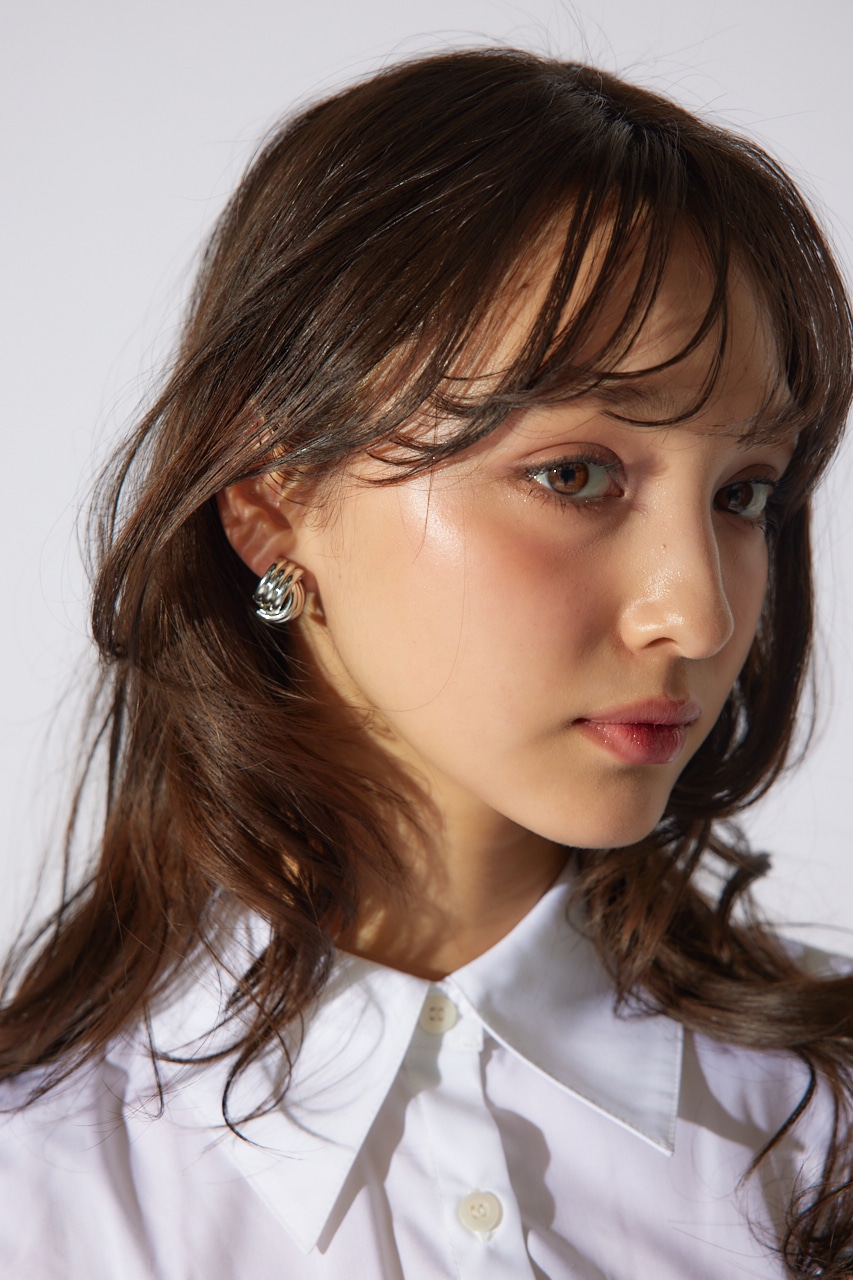 スタックメタルピアス SLV FREE