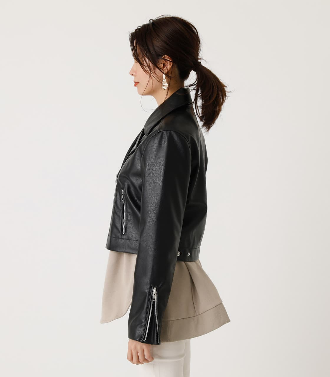 AZUL BY MOUSSY | SHORT RIDERS JACKET (ブルゾン ) |SHEL'TTER WEBSTORE