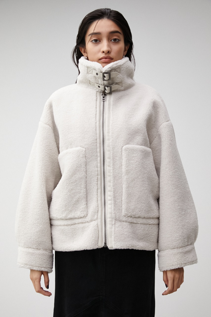 AZUL BY MOUSSY | ZIP UP BOA COAT (コート ) |SHEL'TTER WEBSTORE