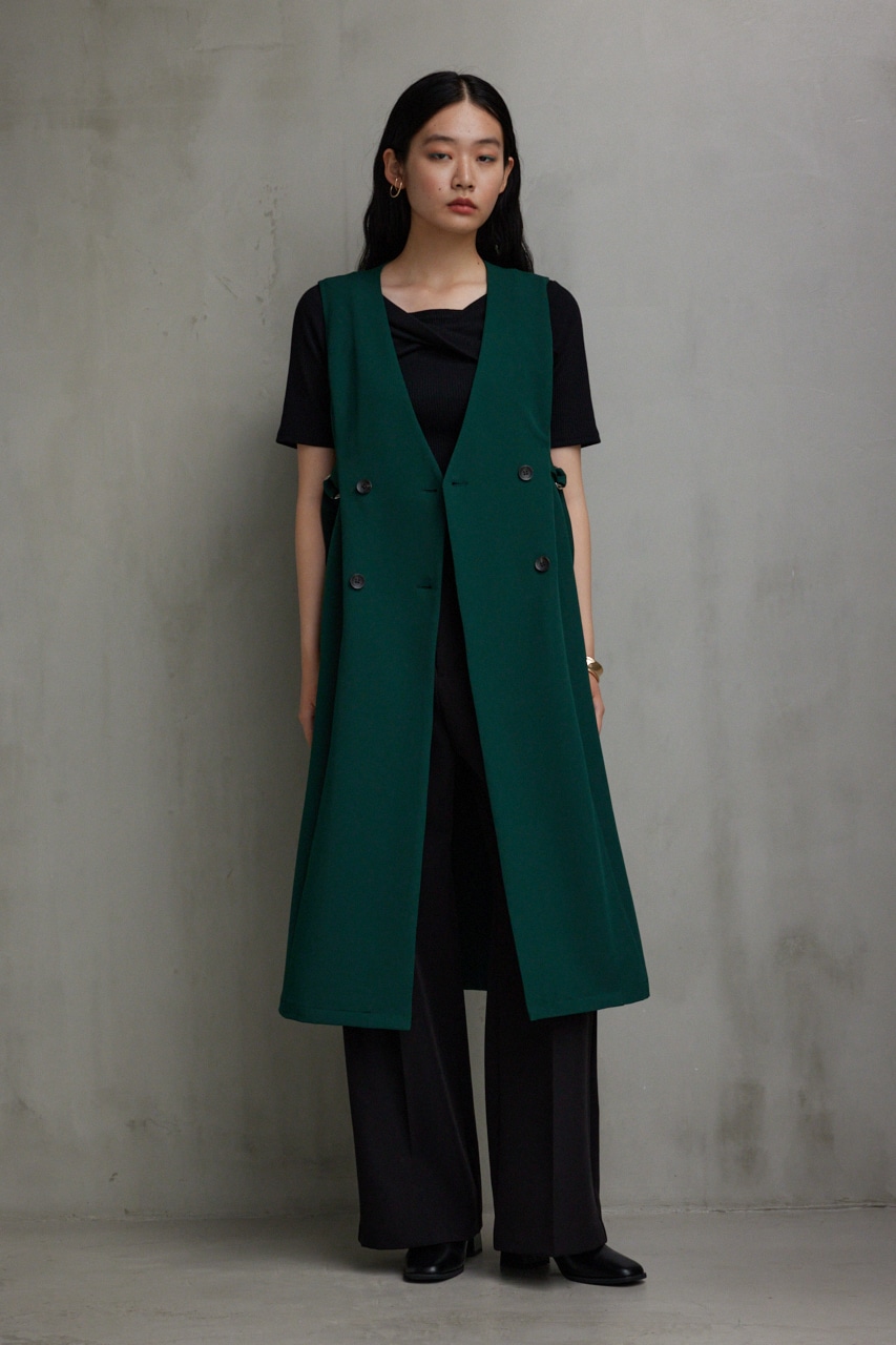 AZUL BY MOUSSY | ヴィーナスロングジレ (ベスト ) |SHEL 