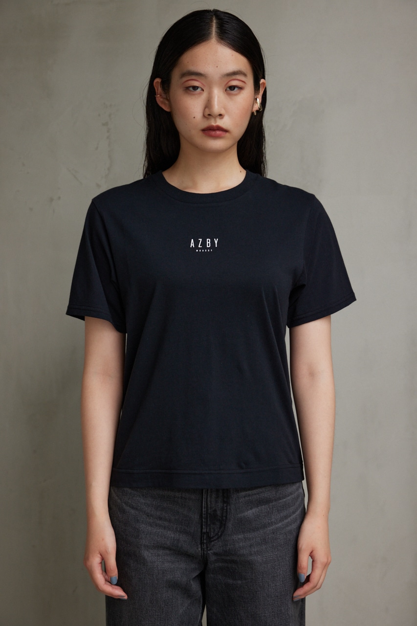 AZUL BY MOUSSY | フロントロゴクルーネックプリントTEE (Tシャツ・カットソー(半袖) ) |SHEL'TTER WEBSTORE