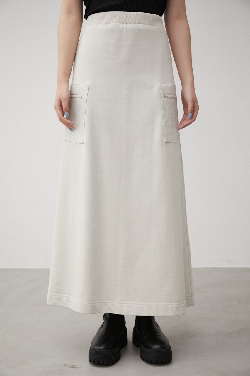 AZUL BY MOUSSY | QUILTED DETAIL LONG SKIRT (スカート(ロング 