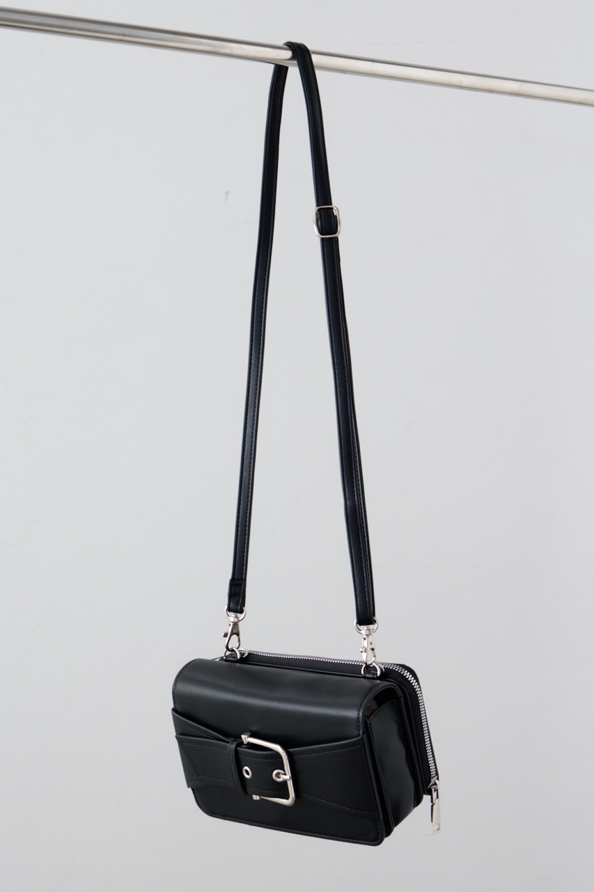 ビッグバックルウォレットバッグ BLK FREE