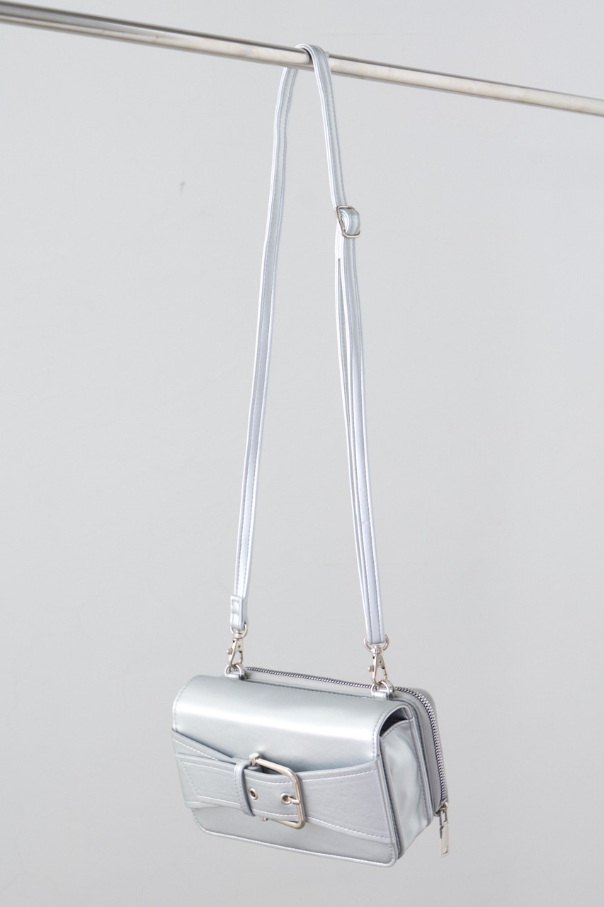 ビッグバックルウォレットバッグ SLV FREE