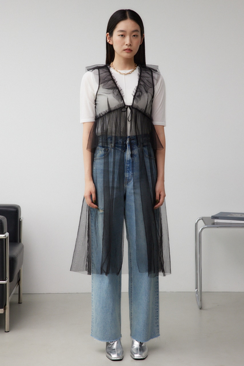 デザインチュールビスチェ BLK FREE