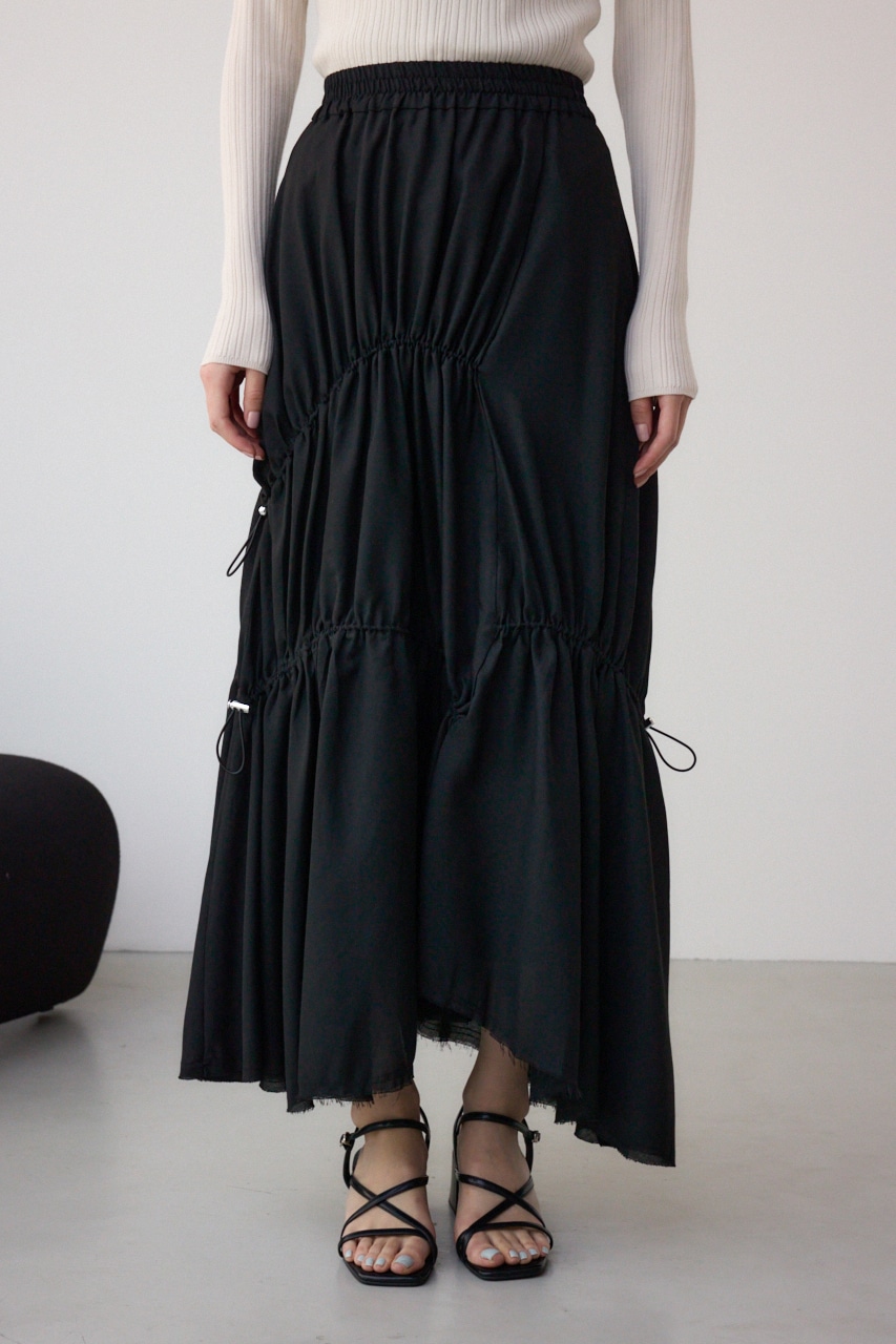 cccmalie シーマリー　チェックボリュームスカート 38 AZUL BY MOUSSY | チェックボリュームスカート (スカート(ロング