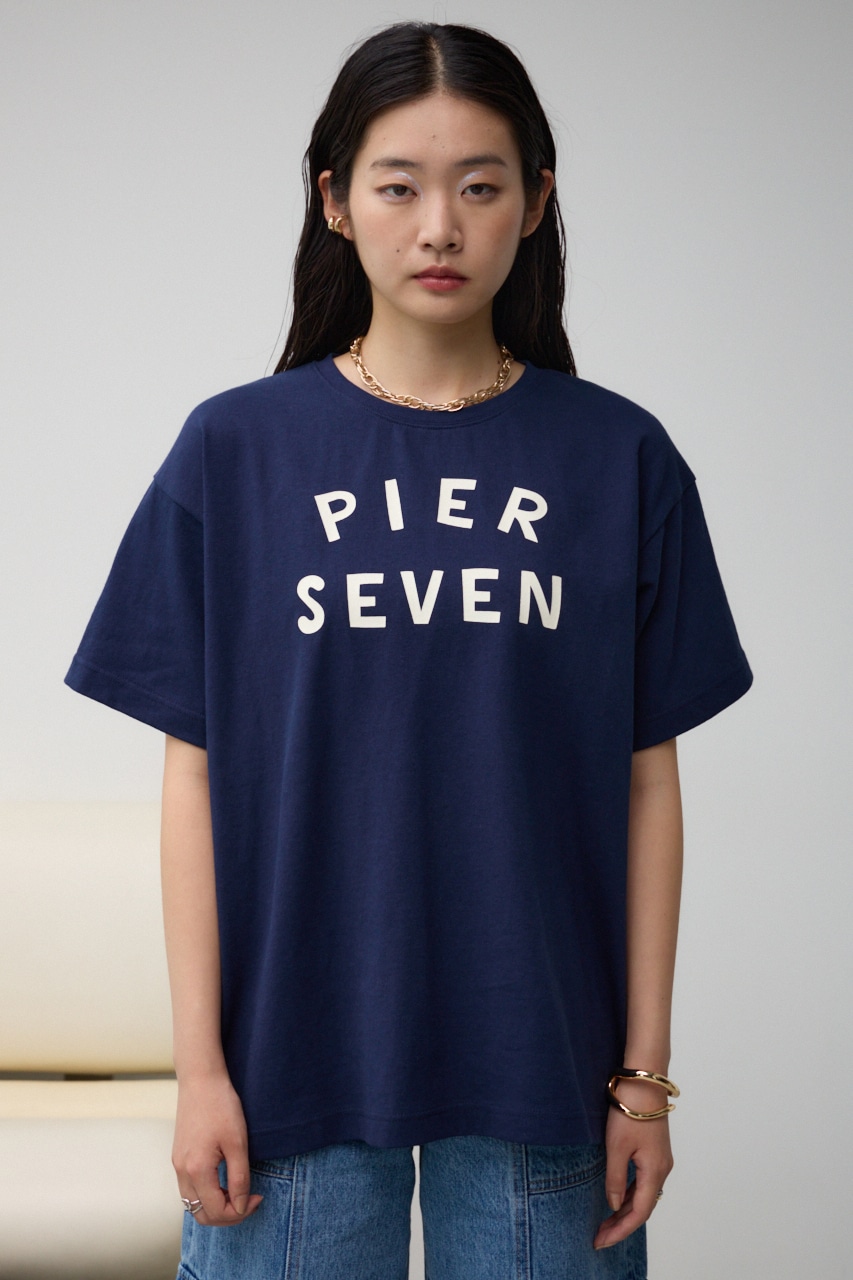 JM ロゴプリントTシャツ NVY FREE