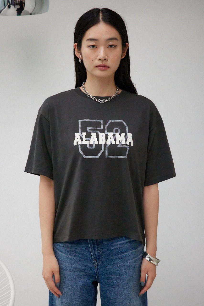 カレッジルーズTシャツ C.GRY FREE