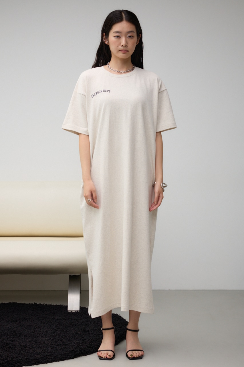 JM Tシャツワンピース L/BEG FREE