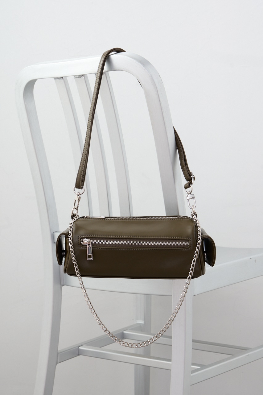 サイドポケットワイドシェイプバッグ KHA FREE