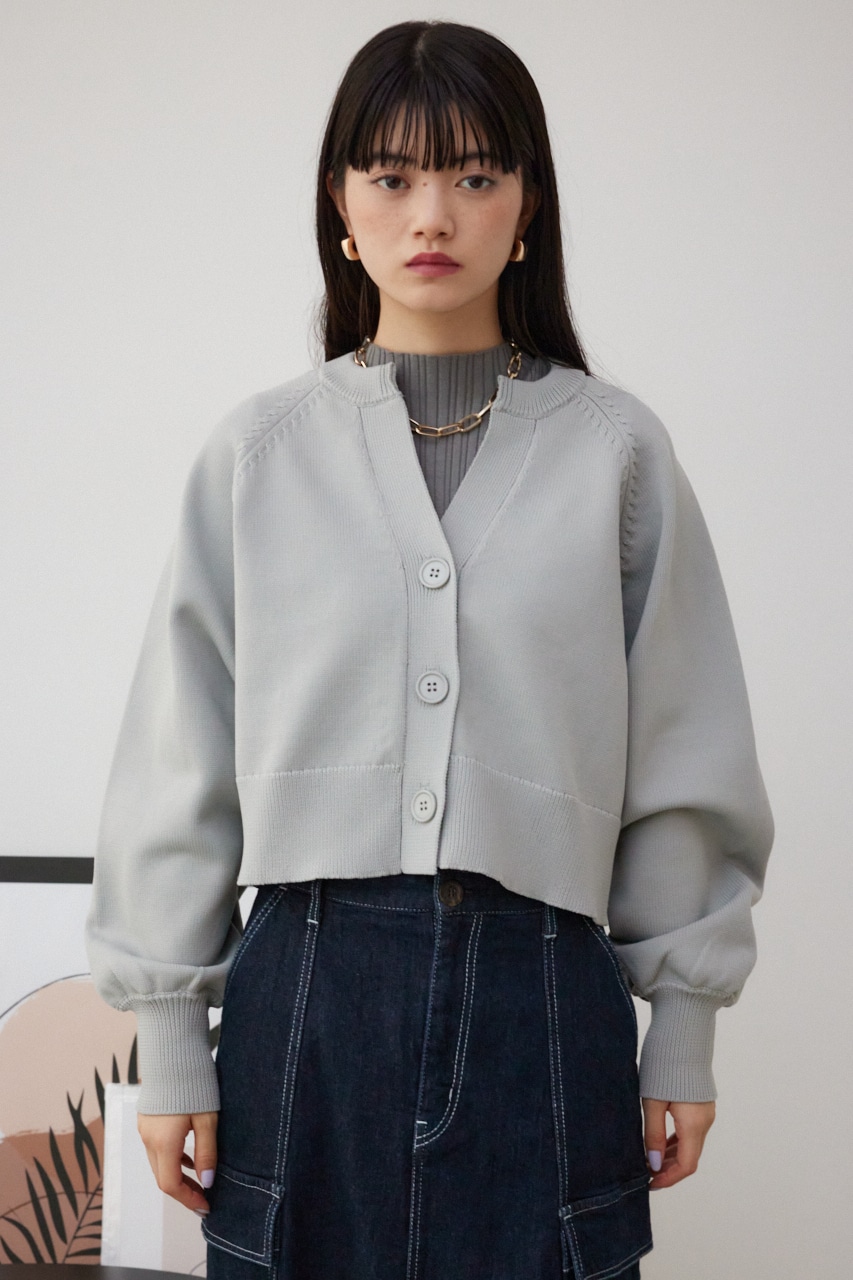 スポンディッシュカーディガン GRY M