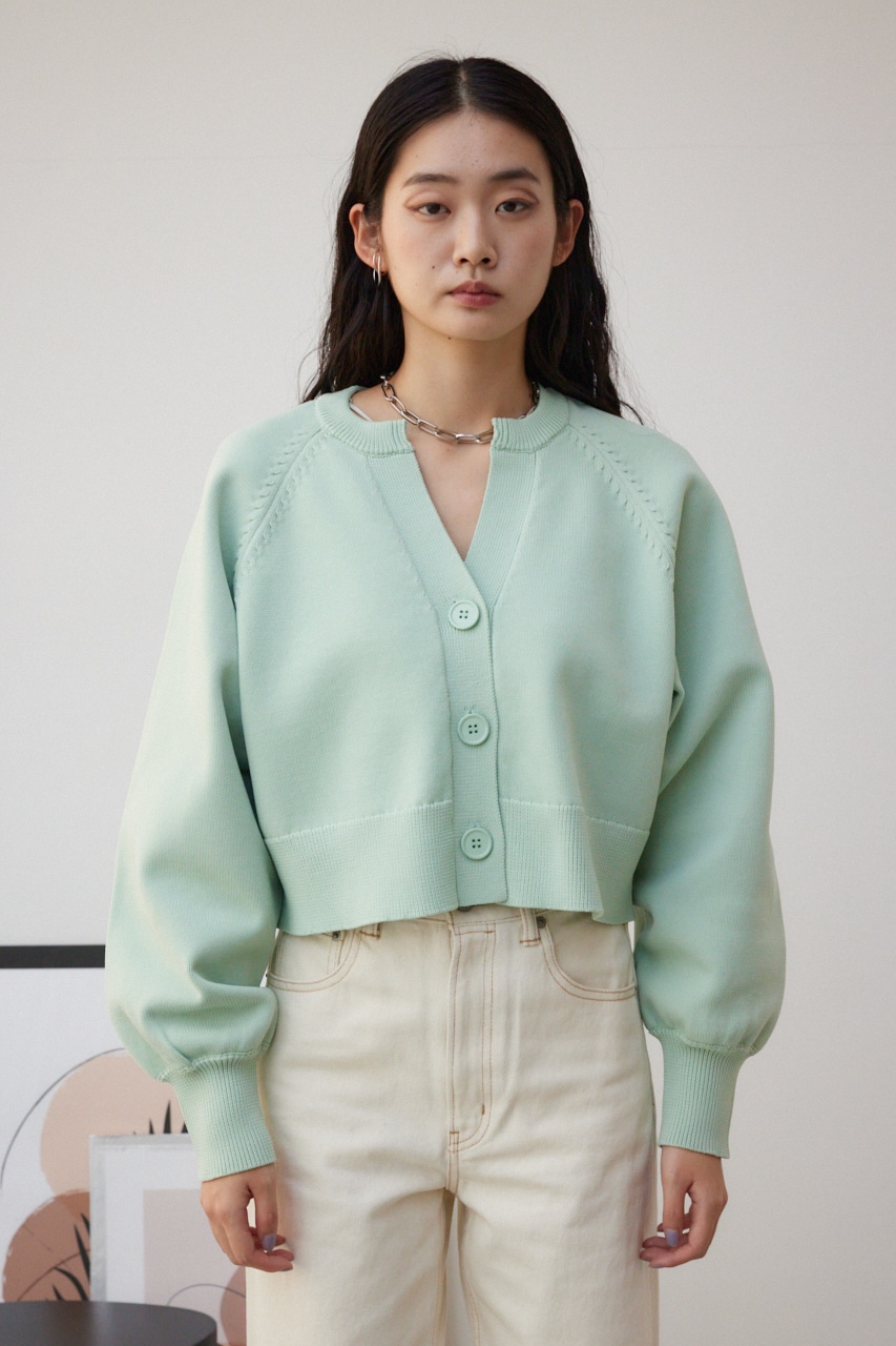 スポンディッシュカーディガン MINT S