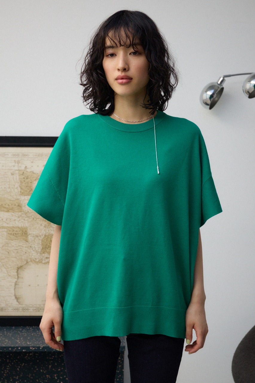 AZUL BY MOUSSY | クルーネックルーズニット (ニット ) |SHEL
