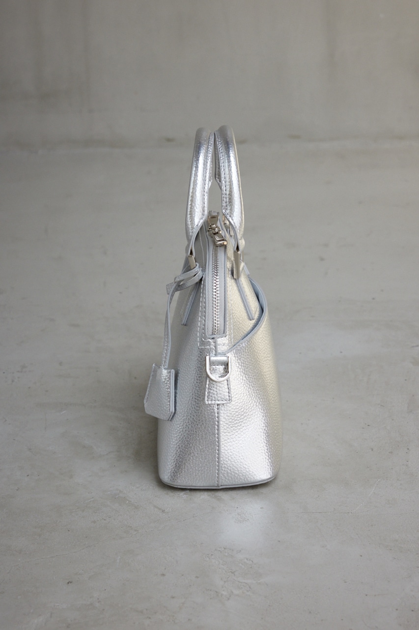 ダブルジッパーハンドバッグ SLV FREE