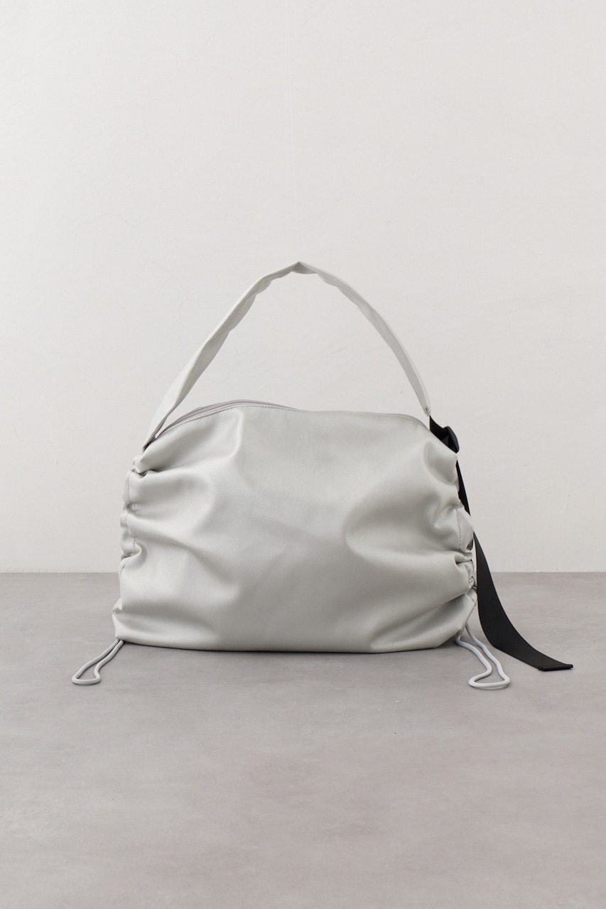 サイドギャザーパデットバッグ SLV FREE