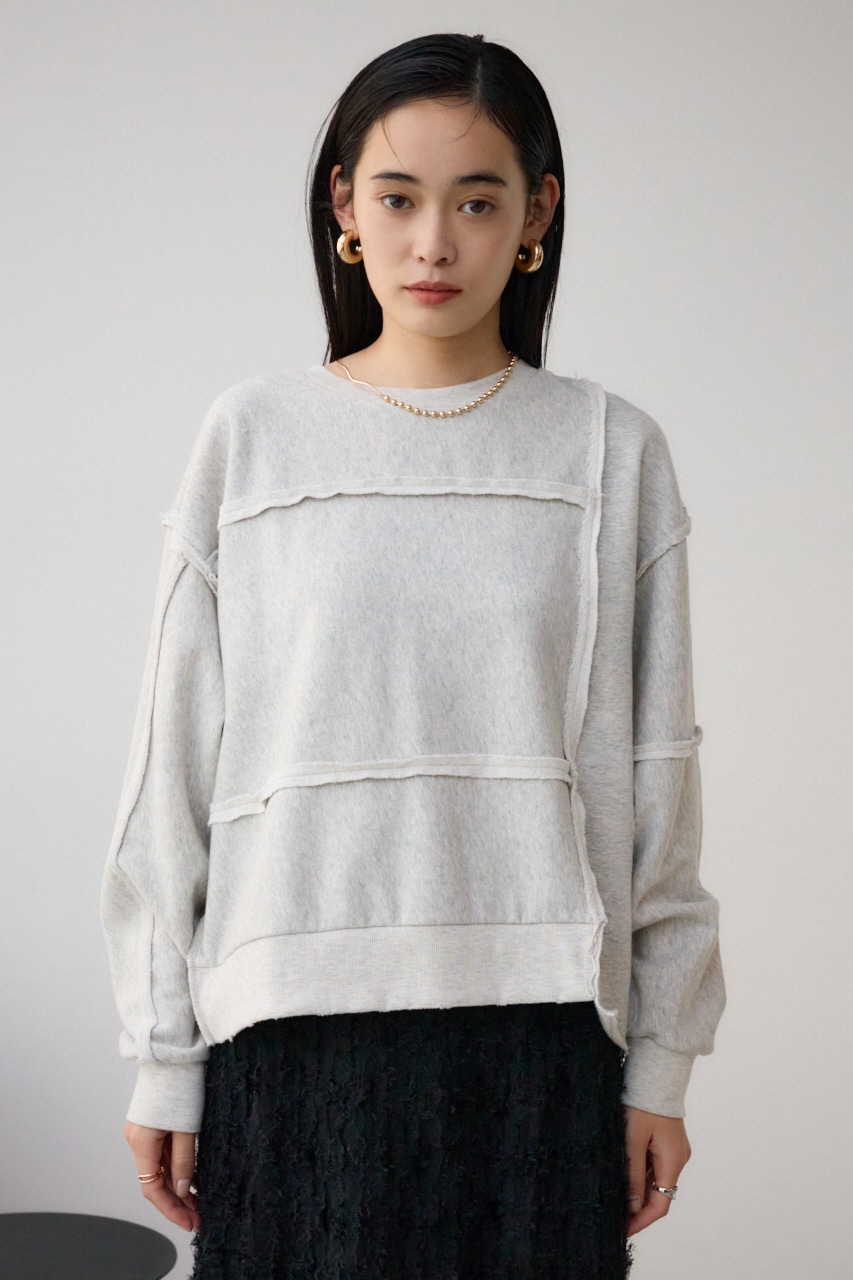 ダメージウラケプルオーバー T.GRY FREE