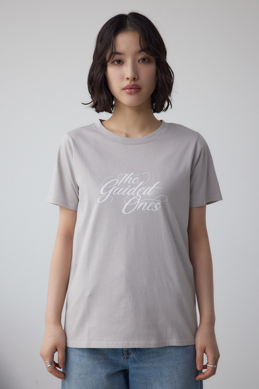 シンプルロゴTシャツ BEG FREE