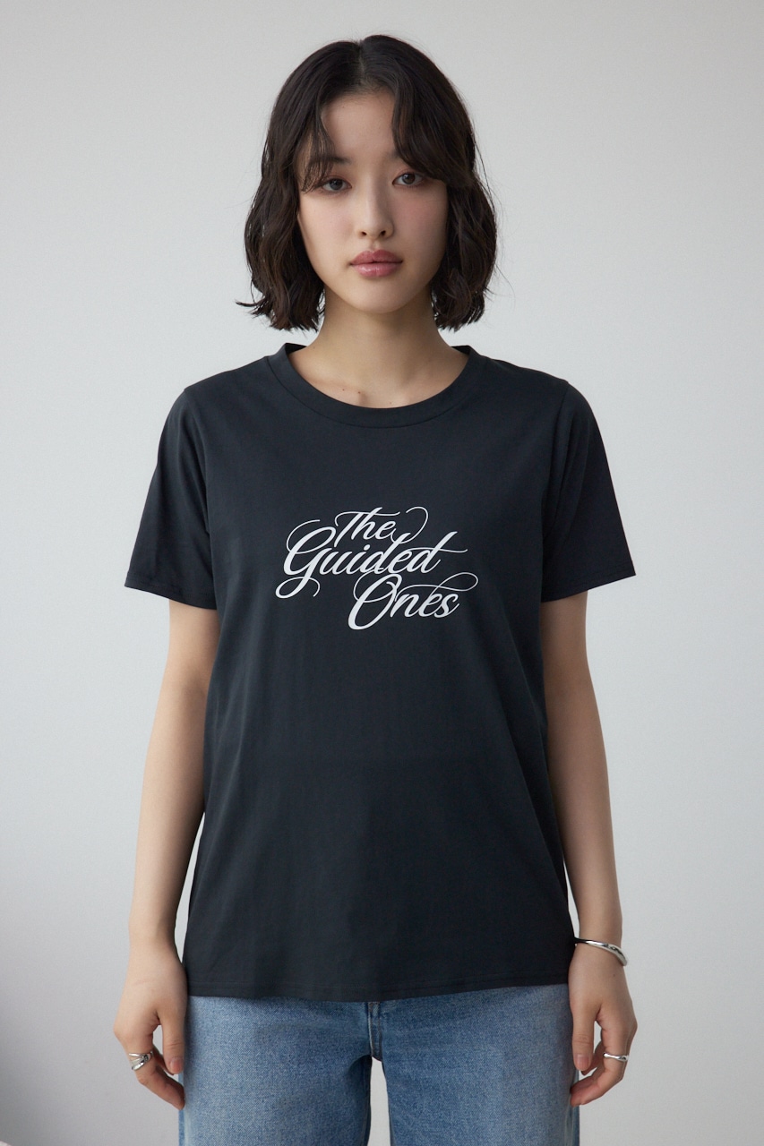 シンプルロゴTシャツ BLK FREE