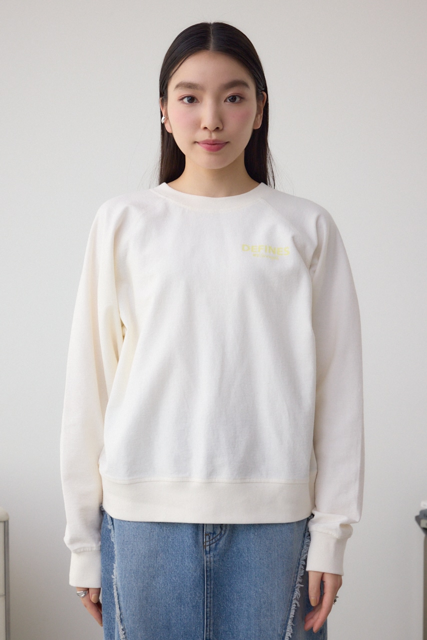 ミニウラケプリントトップス O/WHT FREE