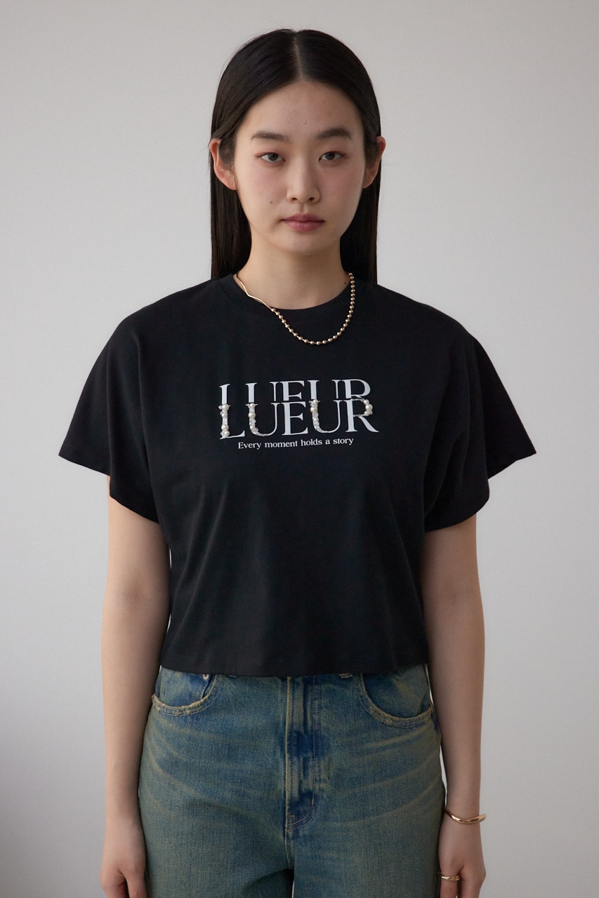 ジュエリーアソートプリントTシャツ BLK FREE