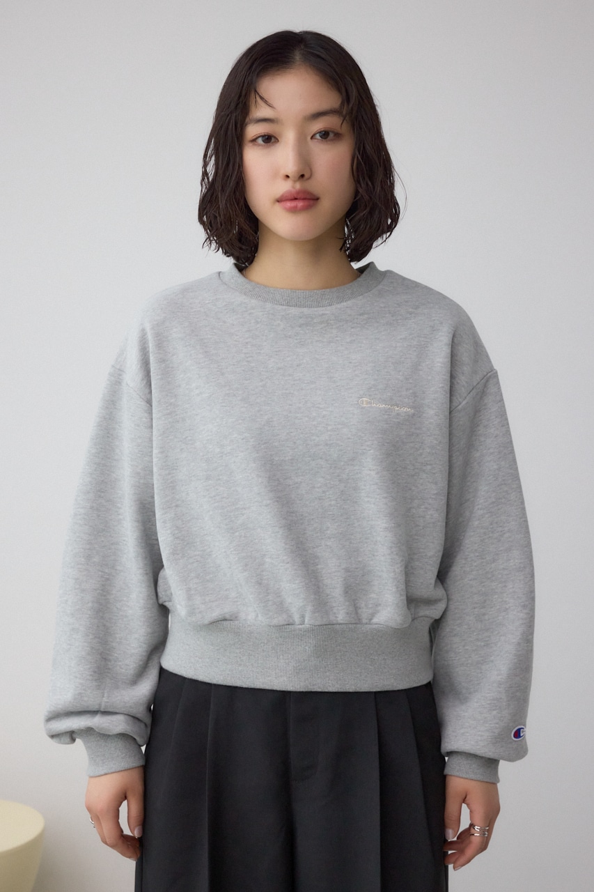 Champion CREW NECK SWEATSHIRT T.GRY M