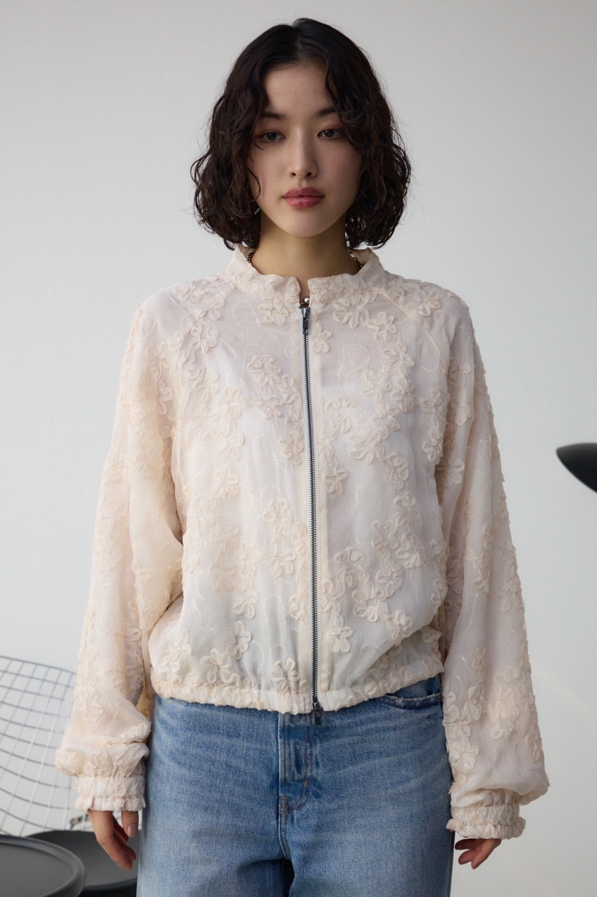 クラフトシアーレースブルゾン IVOY FREE