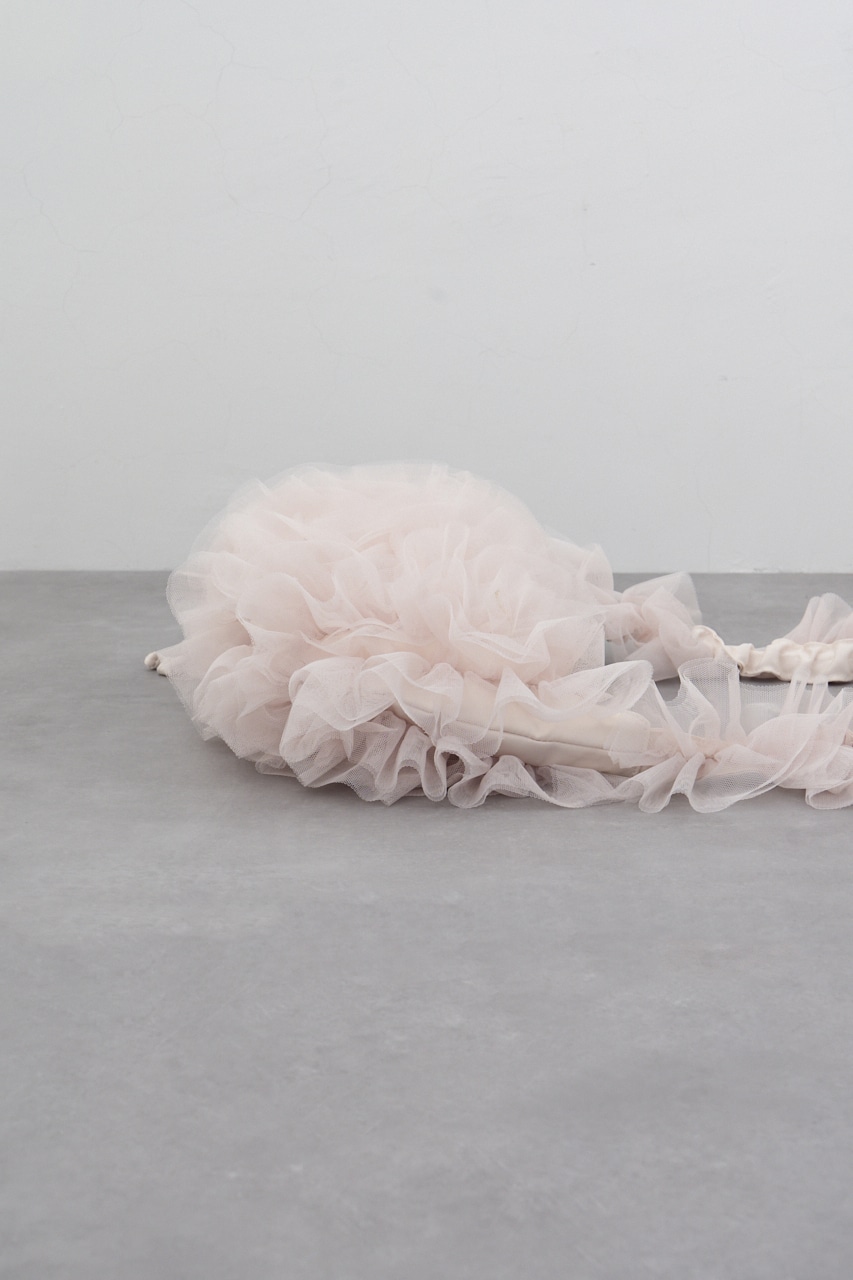 チュールフリルショルダーバッグ IVOY FREE