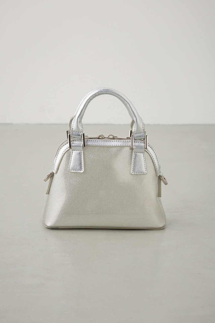 ダブルジッパークリアミニバッグ SLV FREE