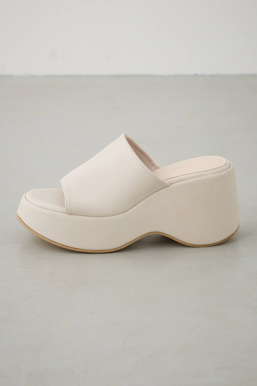 プラットフォームミュールサンダル IVOY S