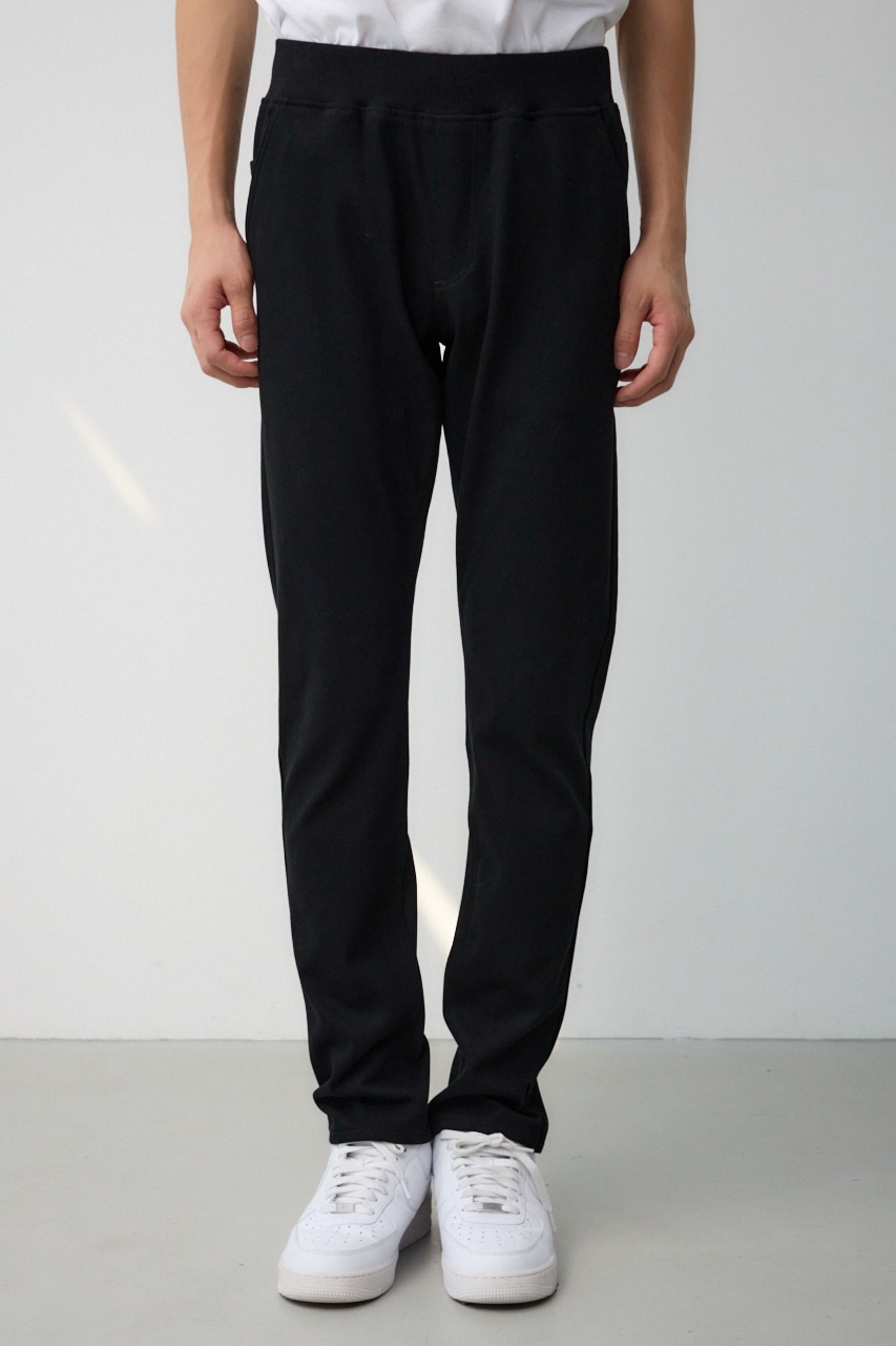 イージーアクションスリムパンツ BLK M