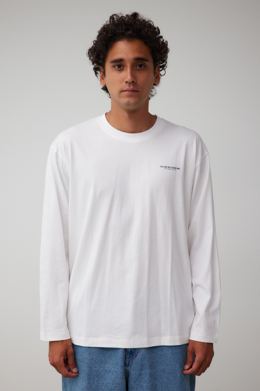 WHATEVER ロングTシャツ WHT L