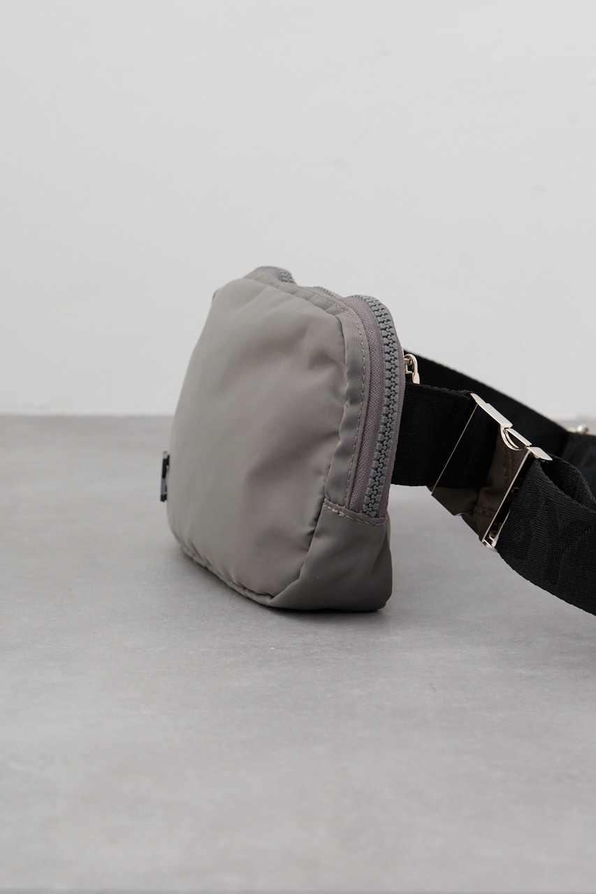 AZプレートミニボディバッグ GRY FREE