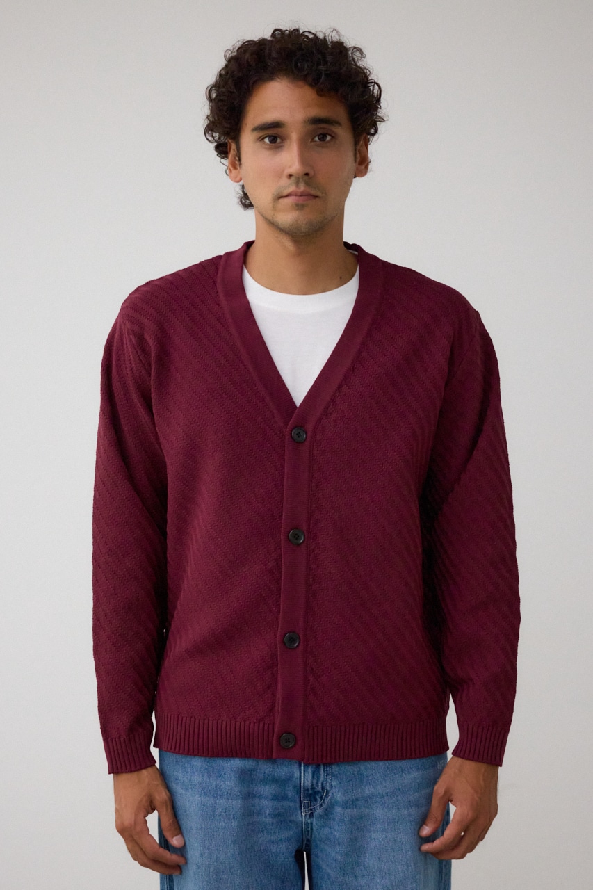 バイヤスセットカーディガン BRD FREE