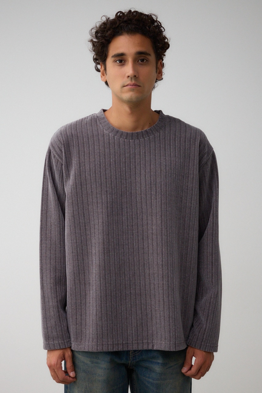 モールジャガードトップス GRY M