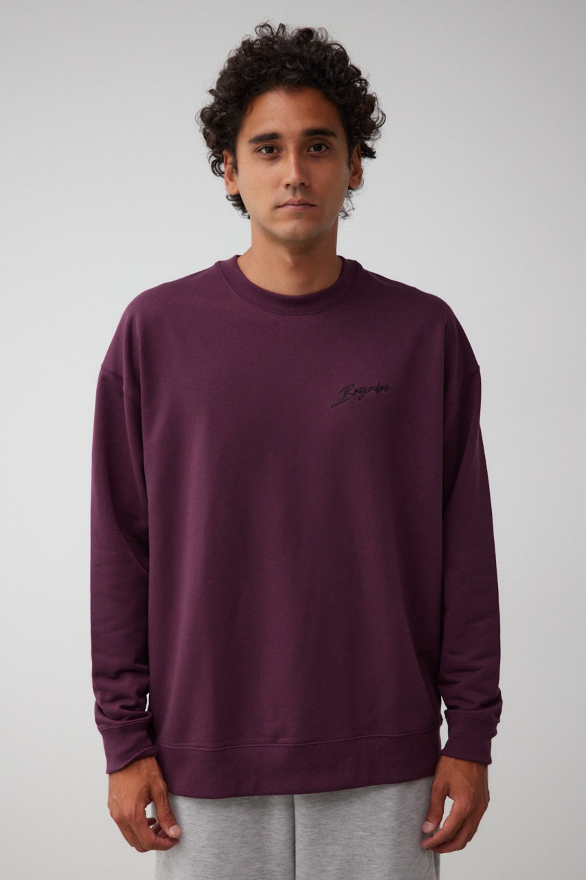 バックロゴビッグトップス D/PUR FREE