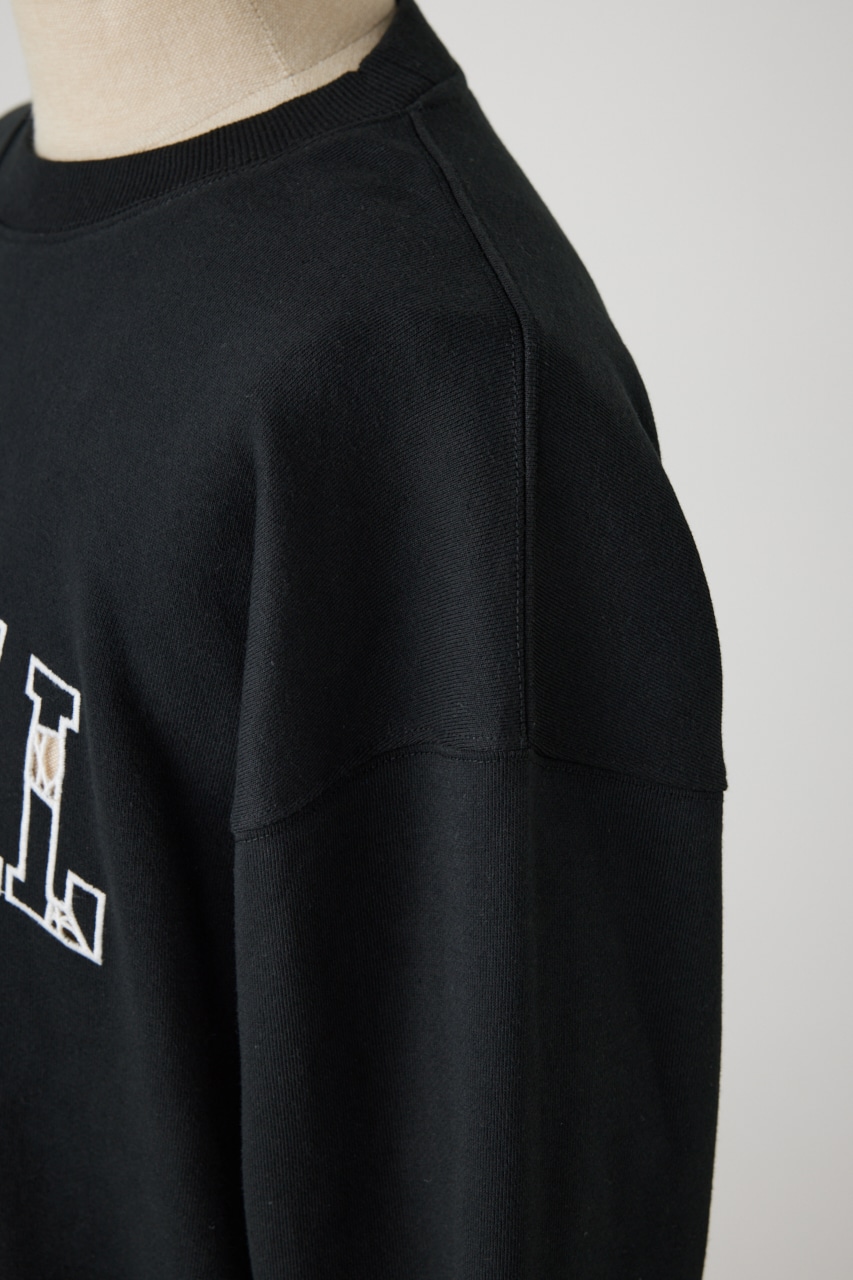 GENERALシアーロゴスウェット BLK FREE