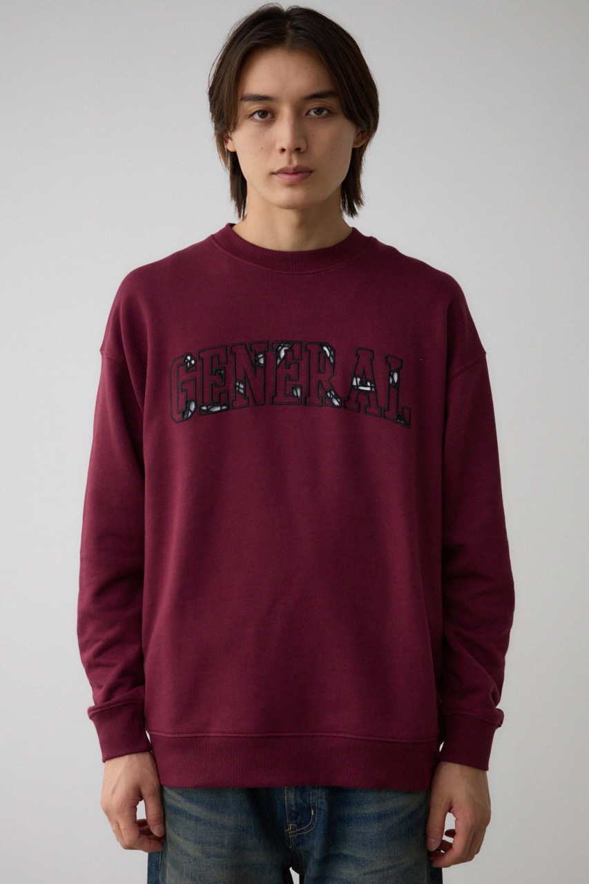 GENERALシアーロゴスウェット BRD FREE