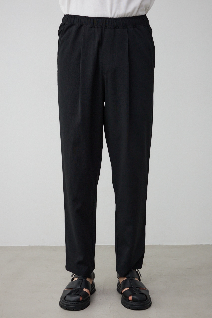 リラックスシルエットパンツ BLK FREE