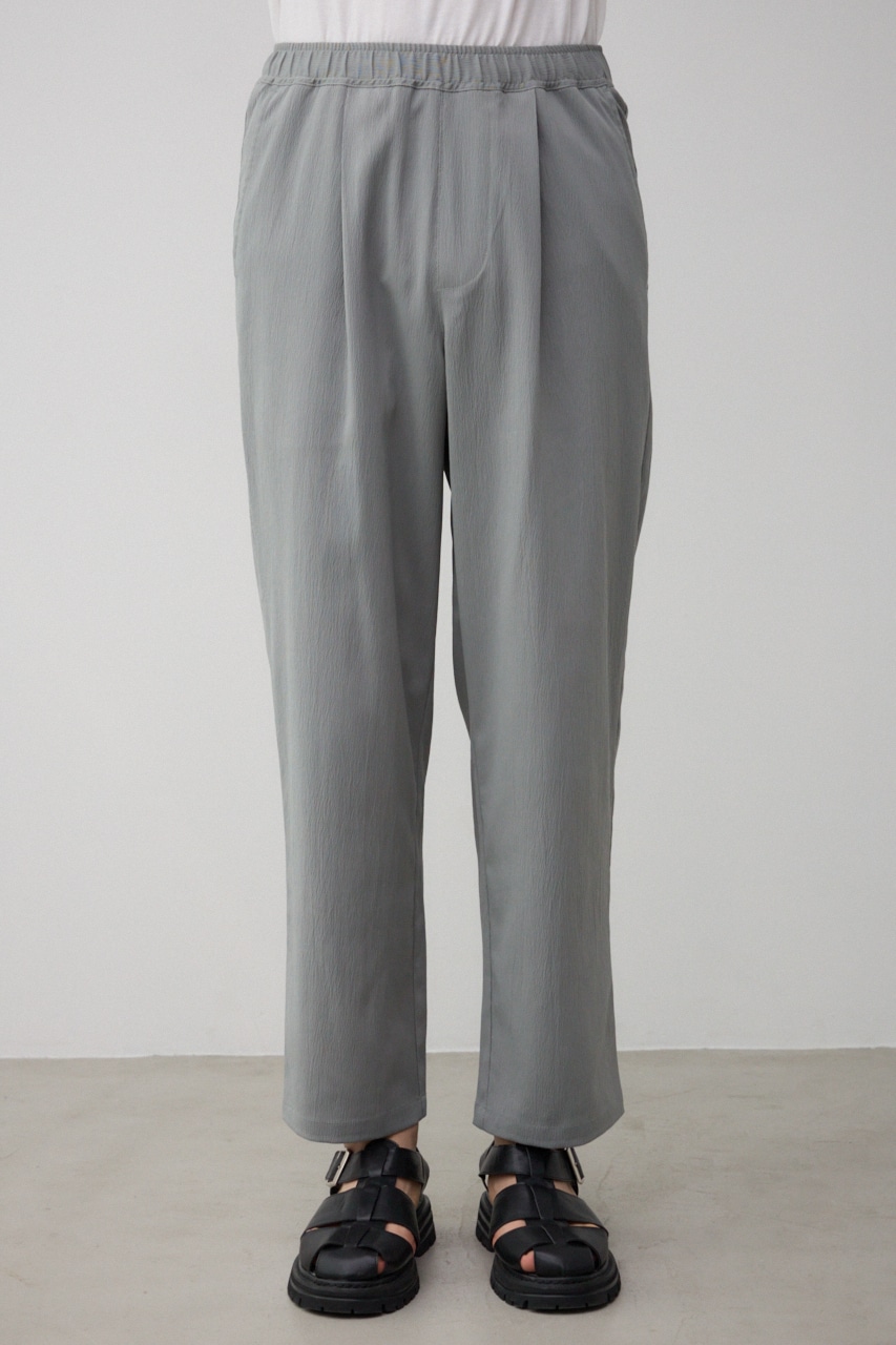 リラックスシルエットパンツ L/GRY FREE