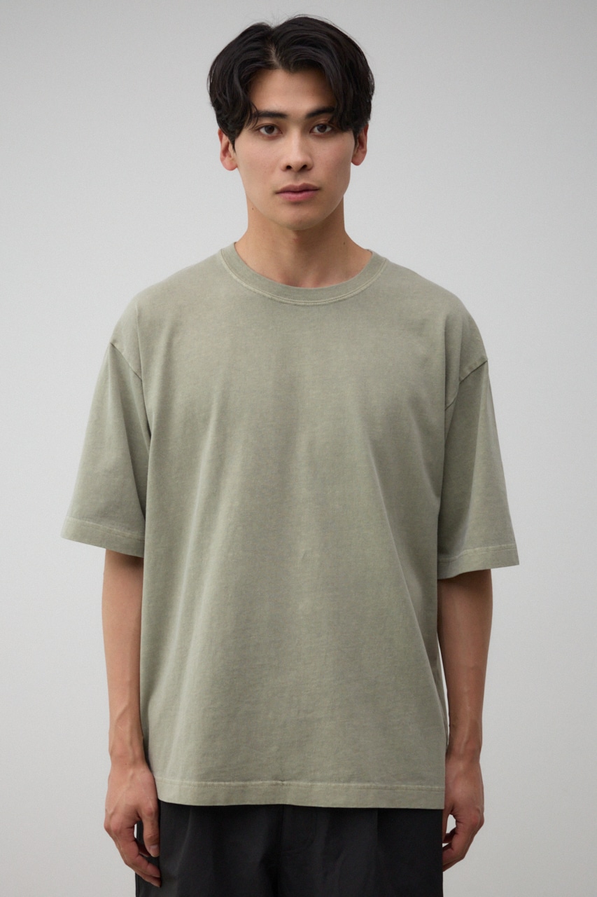 ピグメントサイドスリットTEE L/KHA L