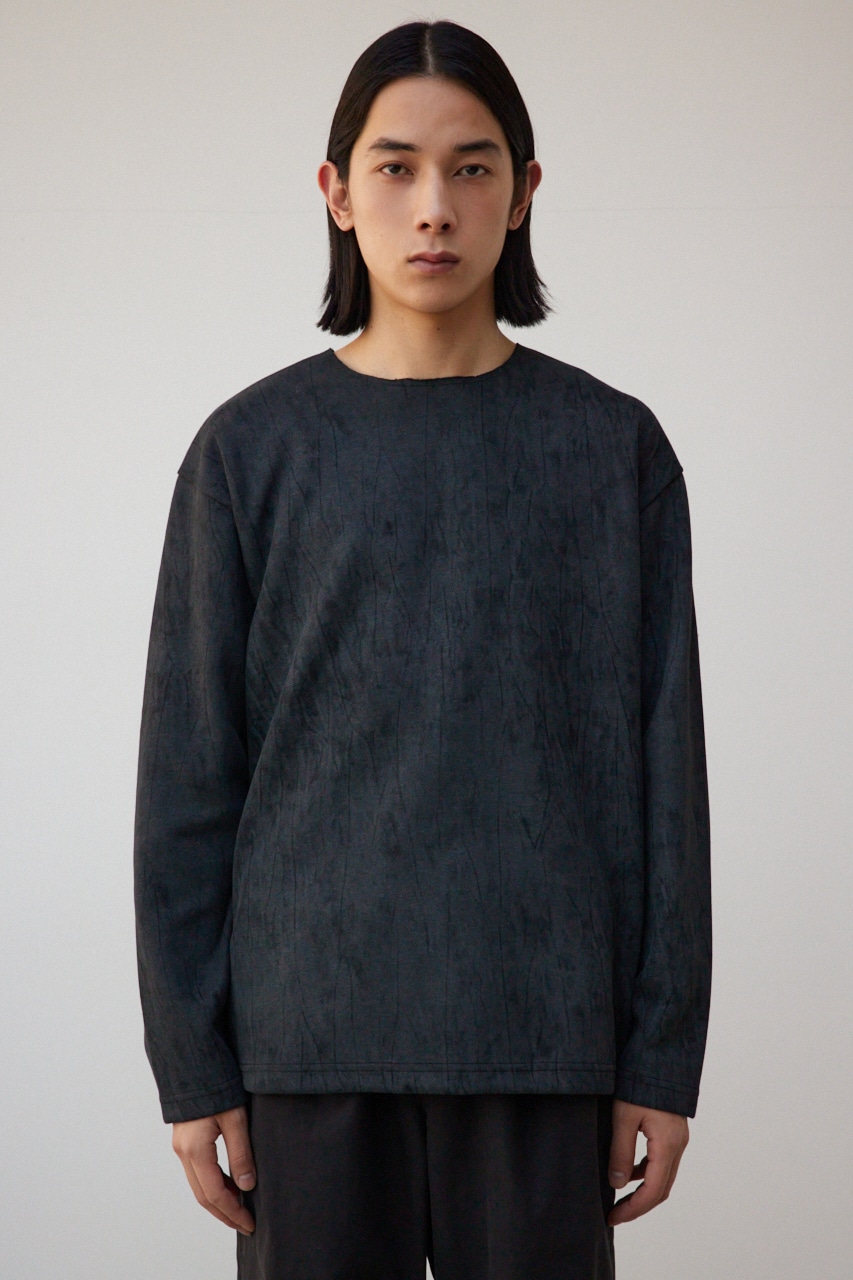 ロゴプレートダンボールトップス BLK FREE