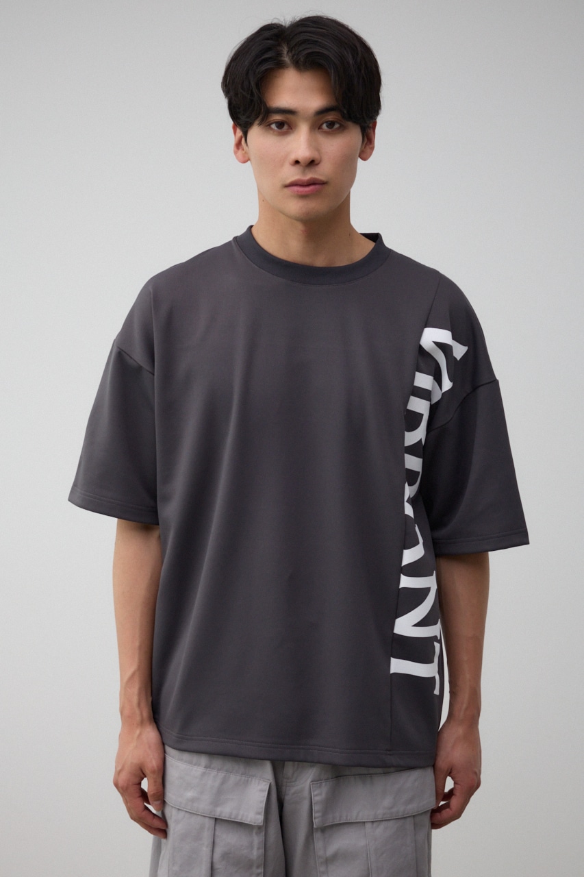 ロゴスウィッチングビッグTシャツ C.GRY FREE