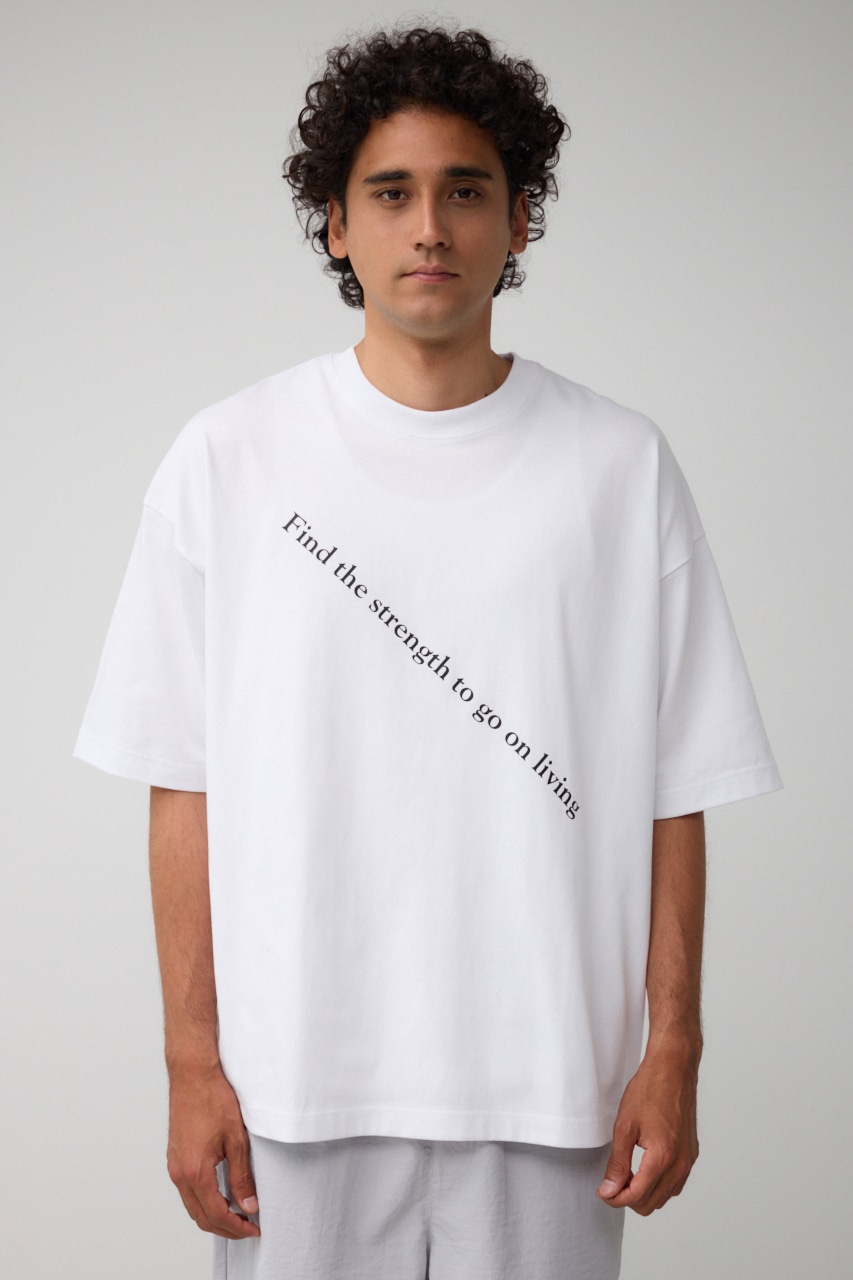 ツーフィンガーフォトTEE WHT FREE