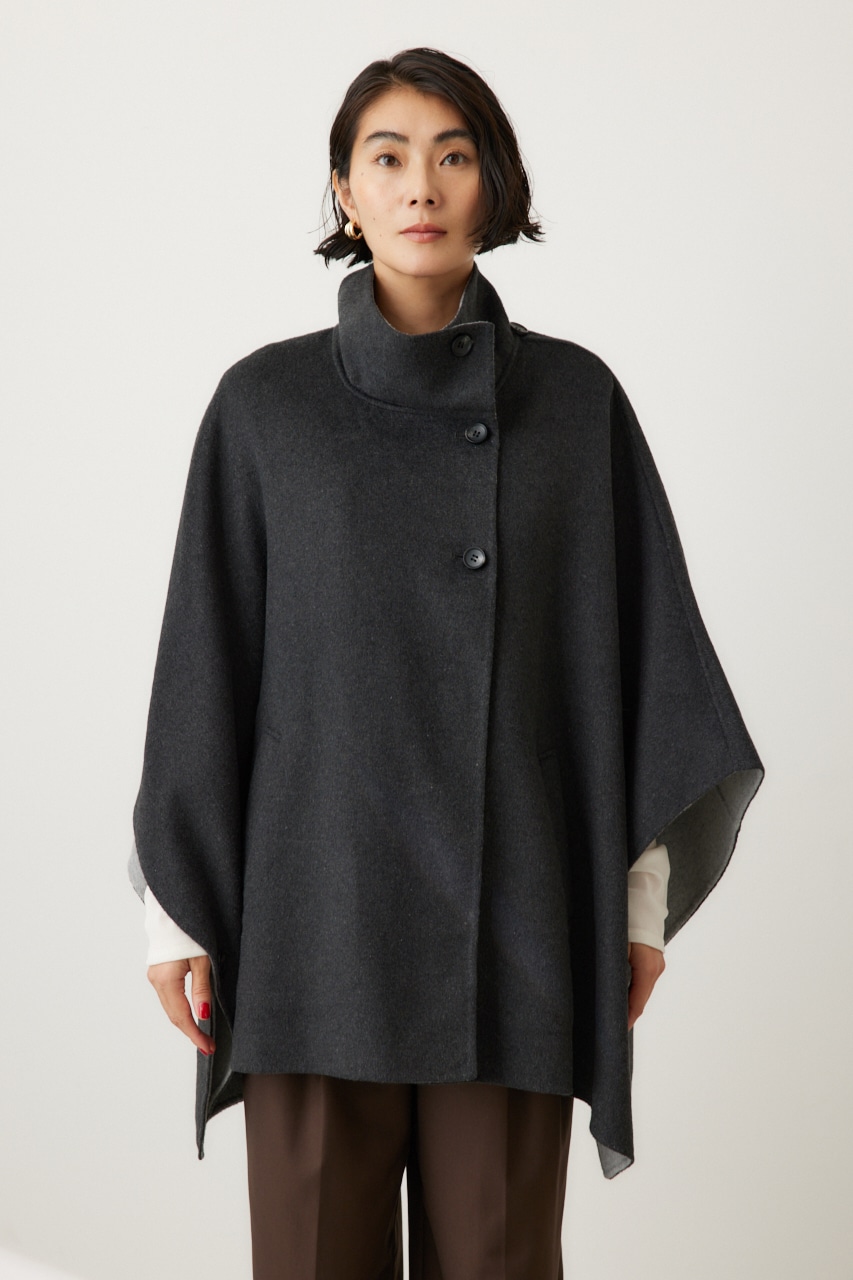 crie conforto | スタンドネックポンチョ (コート ) |SHEL'TTER WEBSTORE